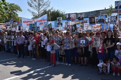 «Бессмертный полк» в Шымкенте собрал 1,5 тысячи человек