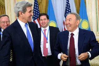 Капитал - Нурсултан Назарбаев провел встречу с Джоном Керри