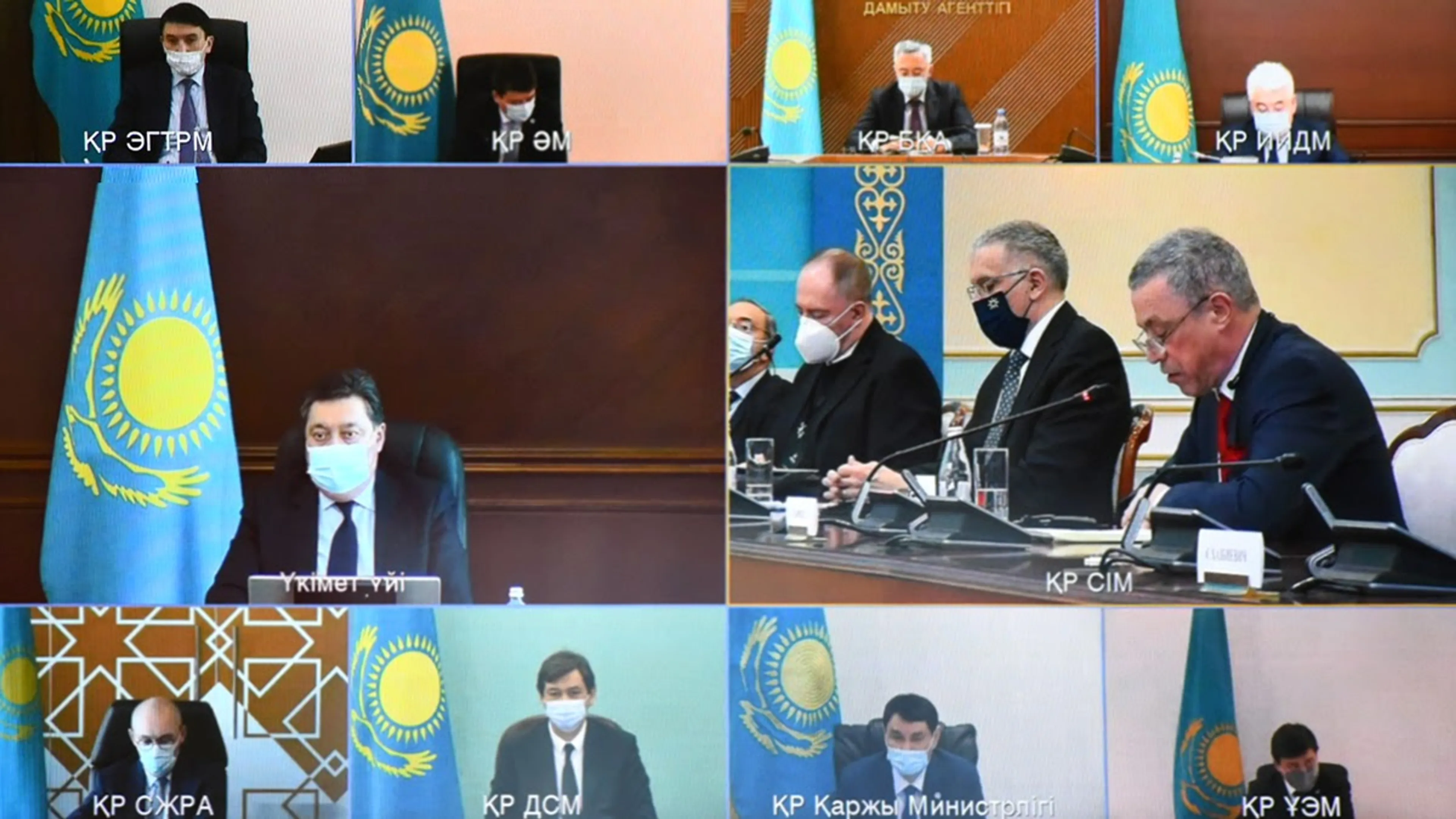 Капитал - Аскар Мамин встретился с послами ЕС