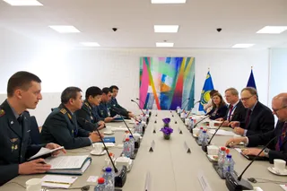 Капитал - Казахстанская делегация в НАТО