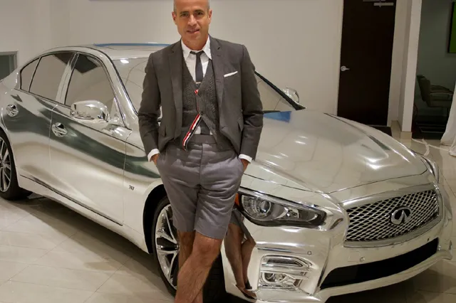 Зеркальное издание Infiniti Q50