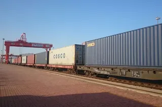 Капитал - Первый товарный поезд отправился из Великобритании в Китай