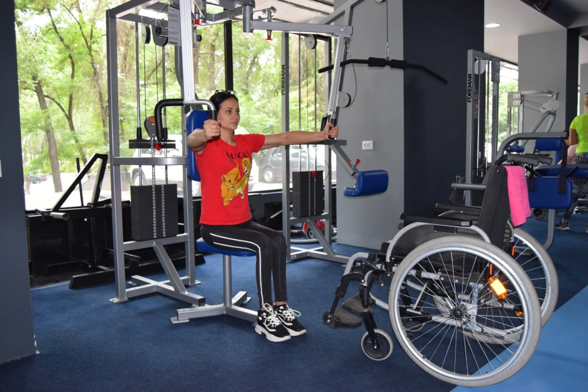 Капитал - В Алматы открыли бесплатный спортзал для лиц с ограниченными возможностями