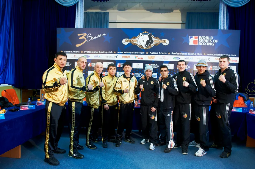 Капитал - Боксеры Astana Arlans разгромили соперников из German Eagles
