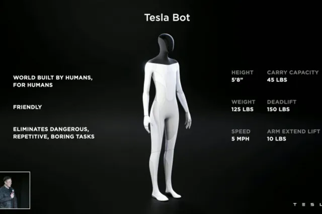 скриншот видео Tesla


