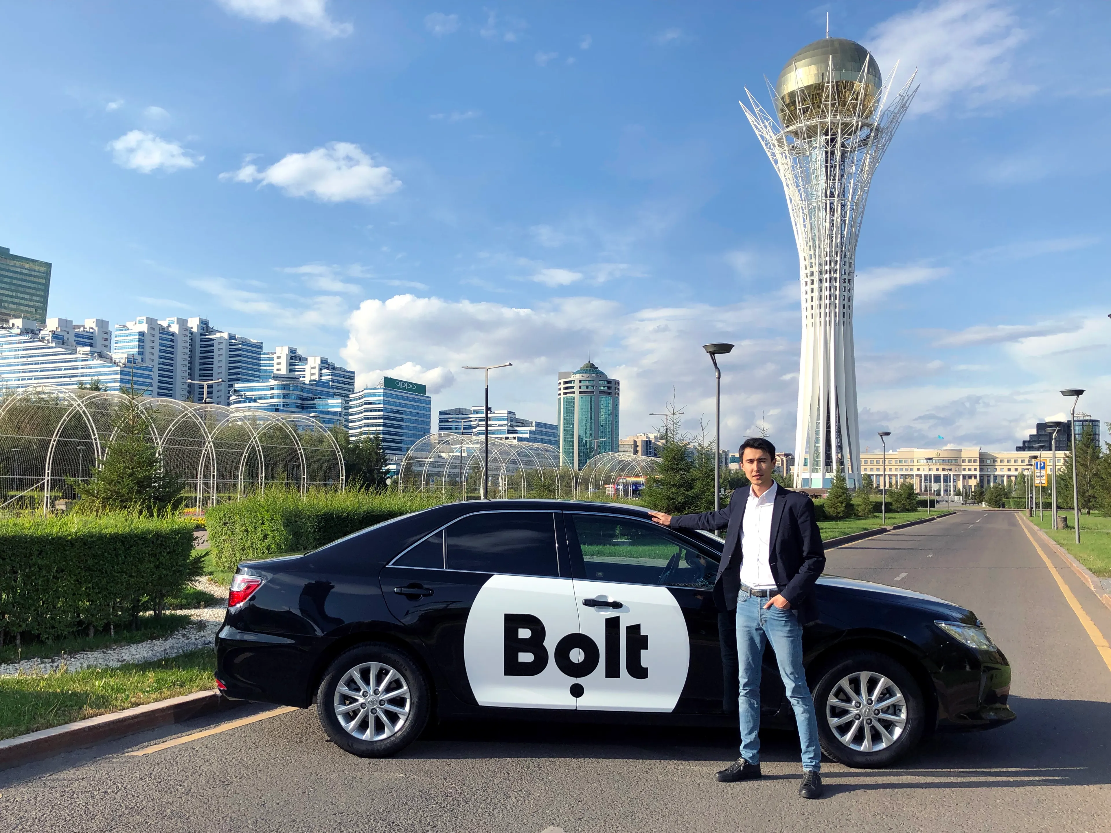 Капитал - Такси Bolt приходит в Нур-Султан