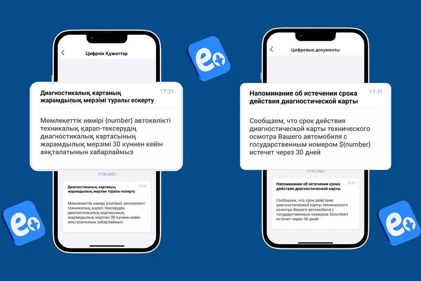 Капитал - Казахстанцев будут уведомлять об истечении срока действия техосмотра