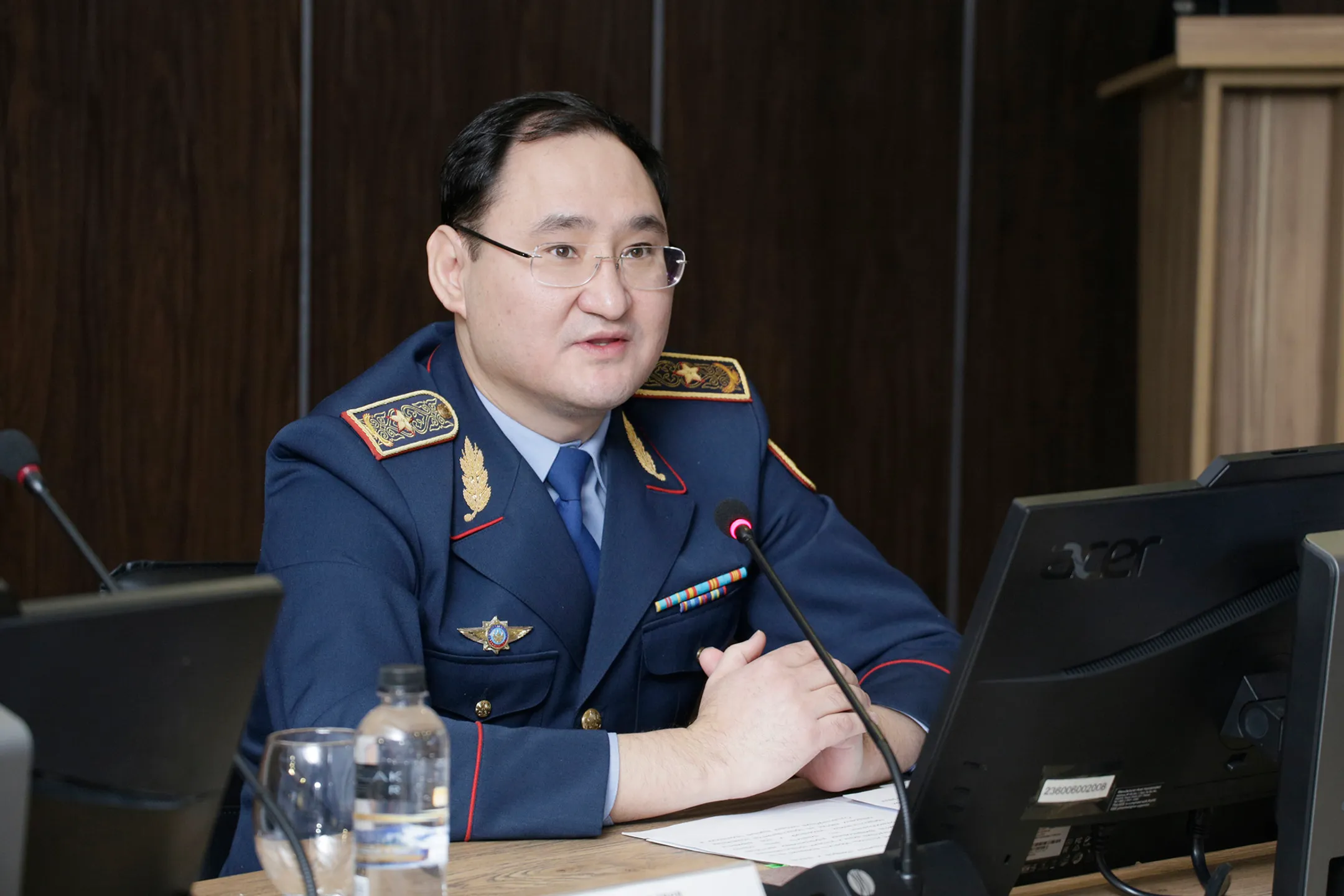 Санжар Адилов, начальник следственного департамента МВД РК
