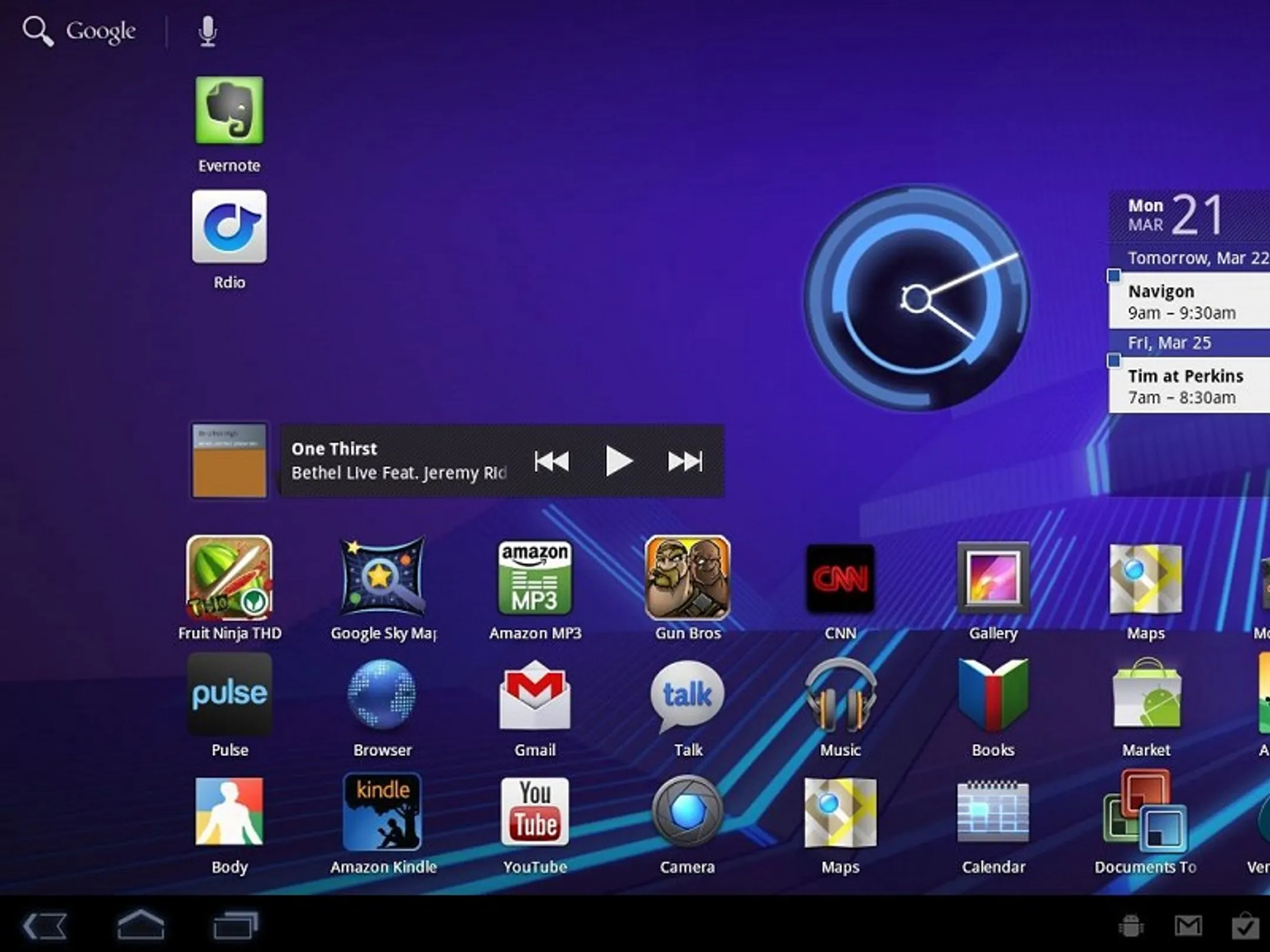 Android 3.0 Нoneycomb