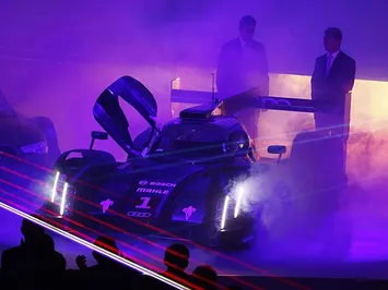 Лазерные фары Audi дебютируют в Ле-Мане