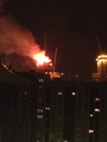 Капитал - Крупный пожар в Астане