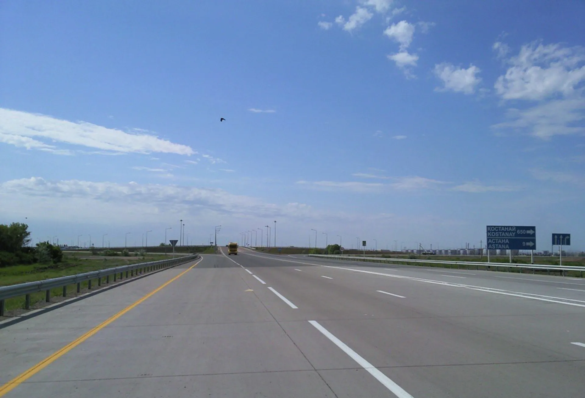 Капитал - Перуашев предлагает расширить трассу Алматы-Астана