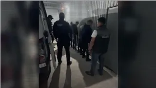 Скрин из видео Polisia.kz 