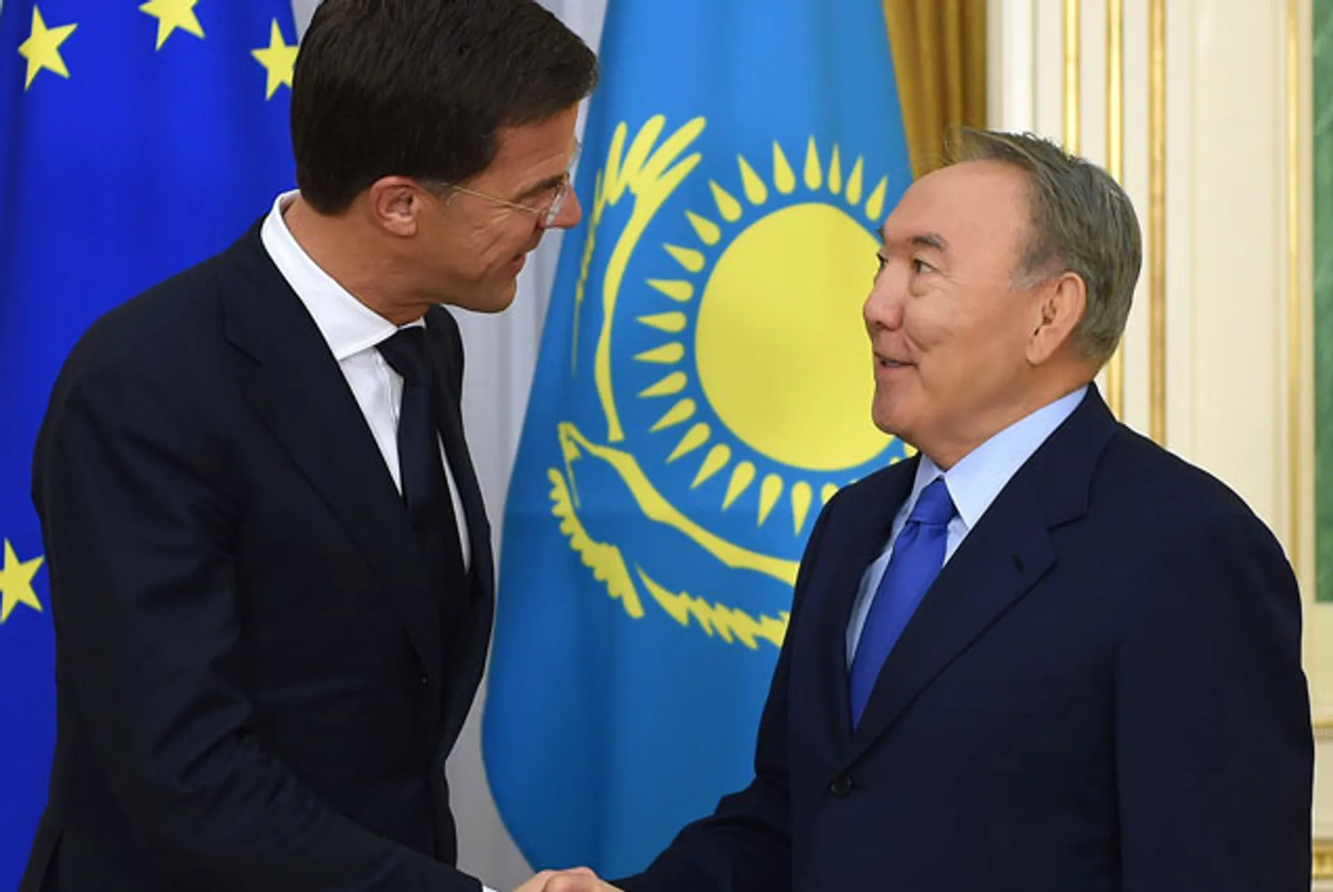 Капитал - Нурсултан Назарбаев провел встречу с Марком Рютте