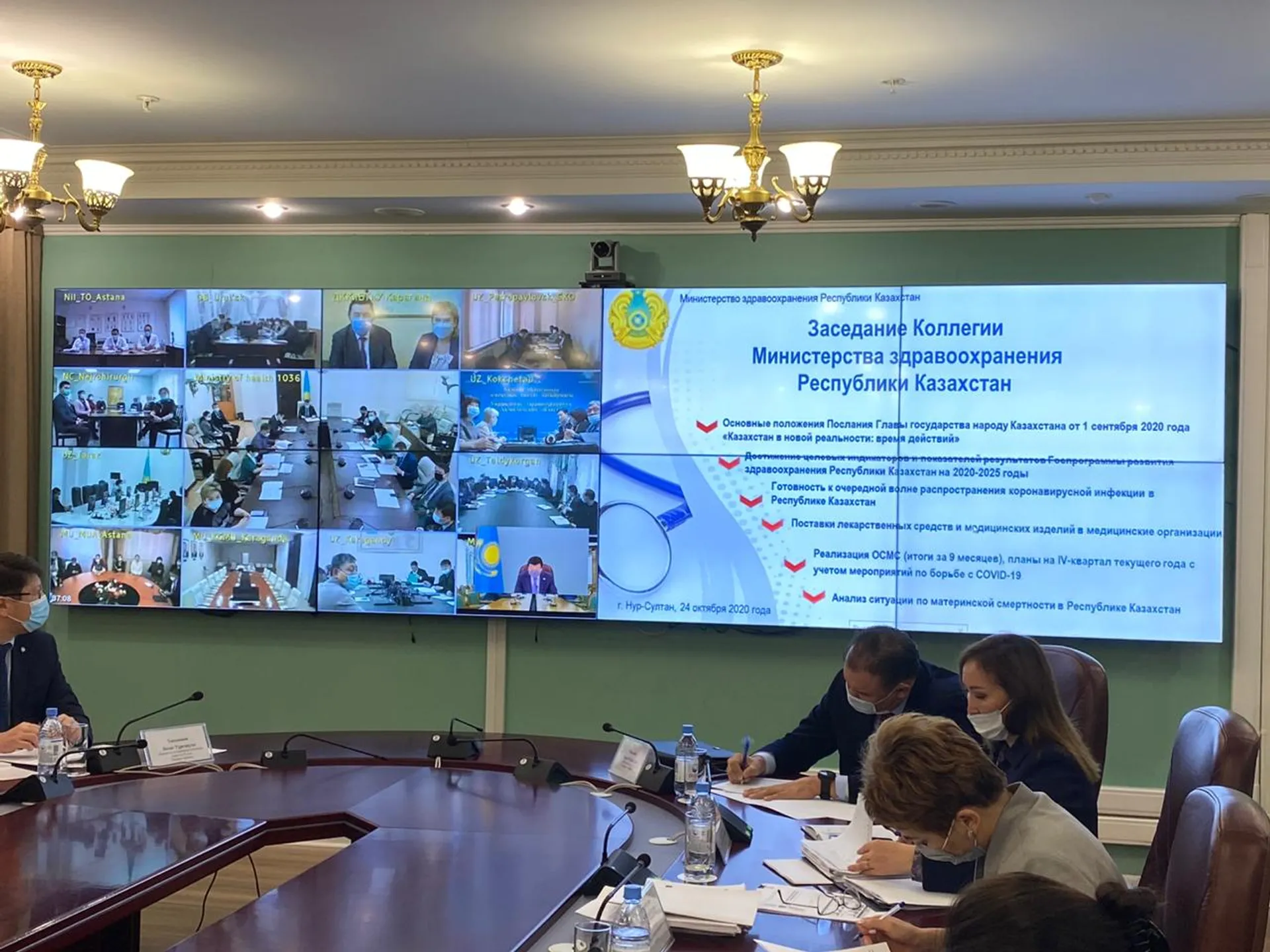 Капитал - Алексей Цой: в 2023 году средняя зарплата врачей составит порядка 561 тыс. тенге