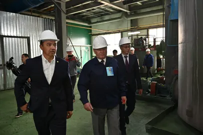 Капитал - На Актюбинском заводе хромовых соединений открыт новый цех