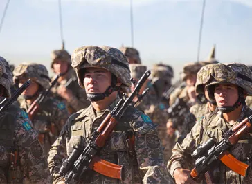 Казахстан на 58 месте в списке военизированных стран