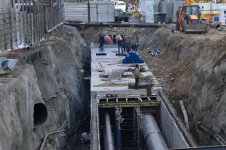 Капитал - В Алматы реконструируют более 12 км теплосетей