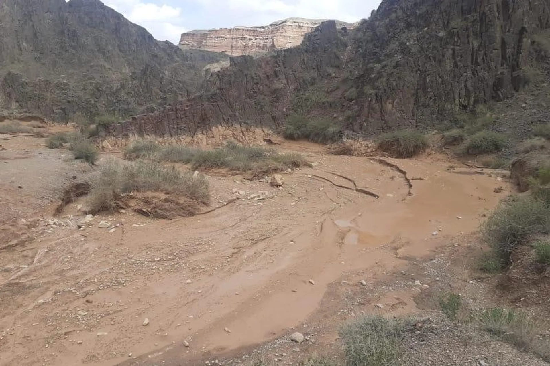 Капитал - На Чарынском каньоне произошел грязе-селевой выброс