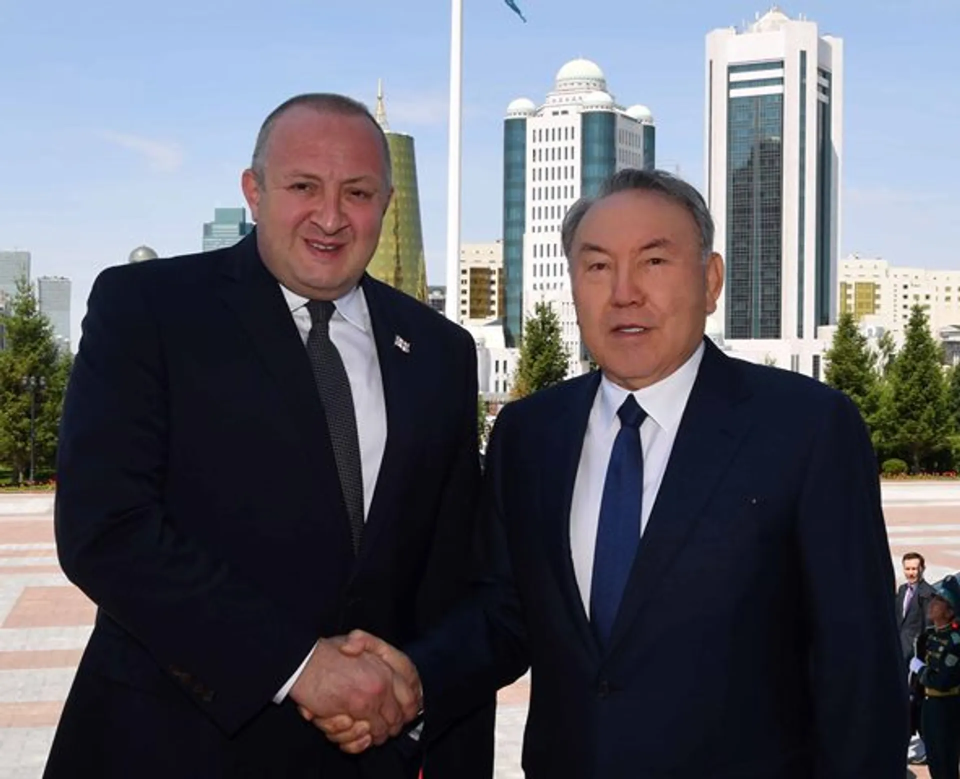 Капитал - Президенты Казахстана и Грузии обсудили дальнейшее сотрудничество