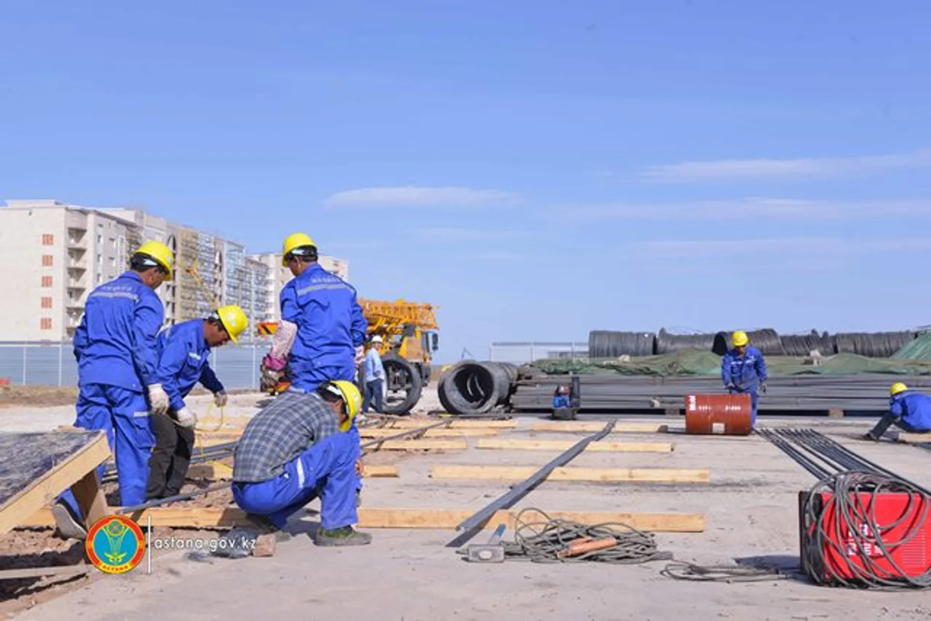 Капитал - Работы на новой транспортной системе Astana LRT ведутся полным ходом