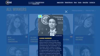 Капитал - В список 100 Rise Global Winner вошел участник стартап-конкурса из РК