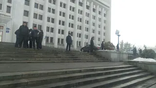 Капитал - Эвакуированы сотрудники акимата и ряда телеканалов