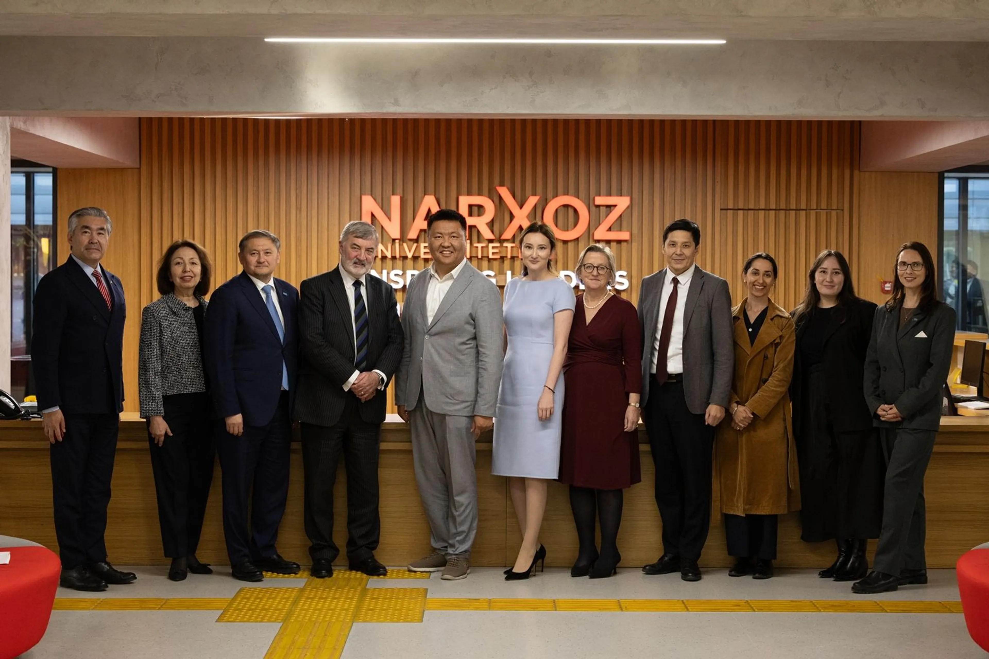 Капитал - Университет Нархоз посетила делегация из Великобритании