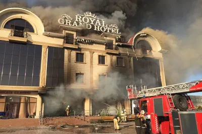 В Туркестане взорвался грузовик с газовыми баллонами