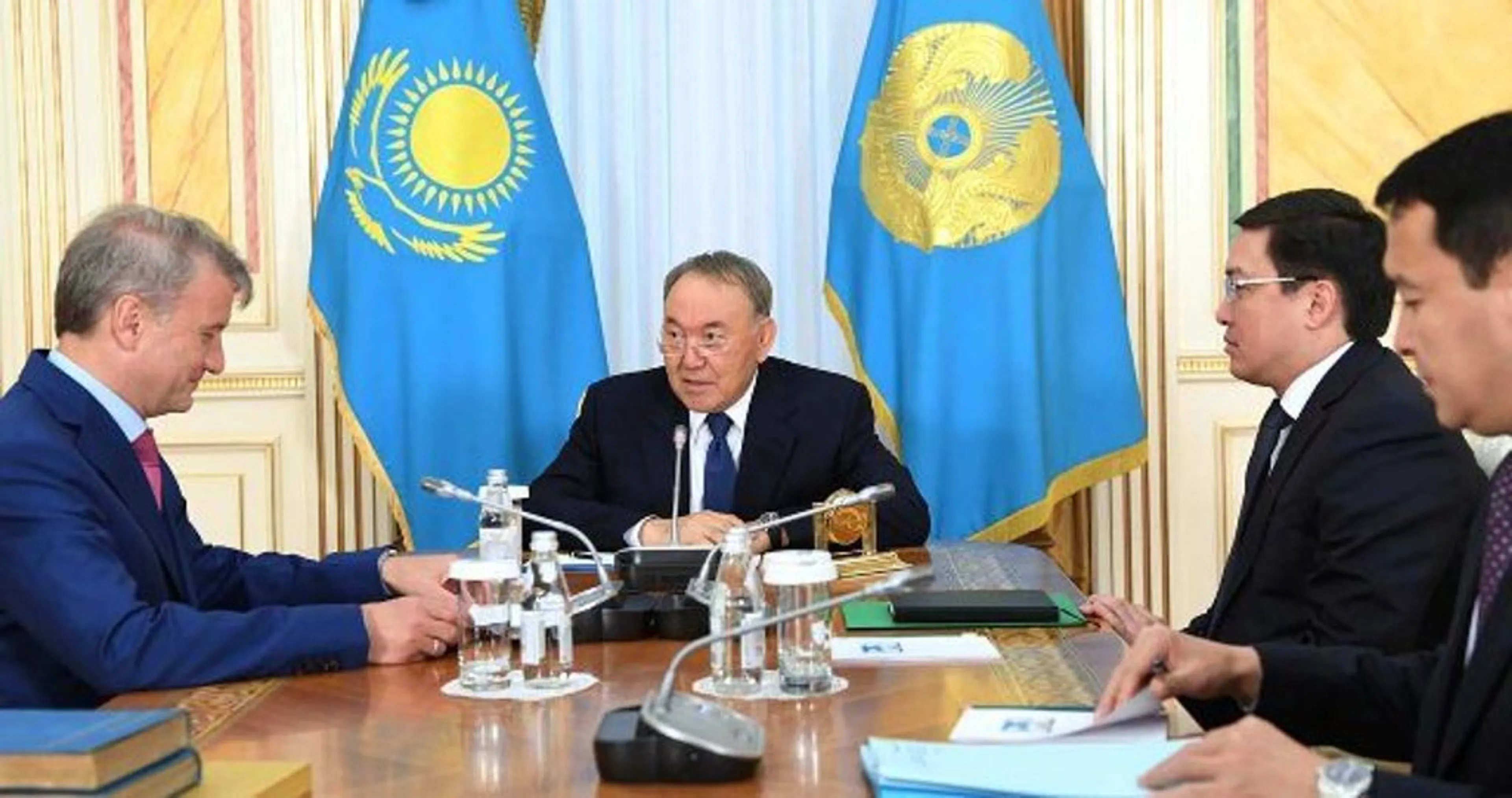 Капитал - Нурсултан Назарбаев встретился с Германом Грефом