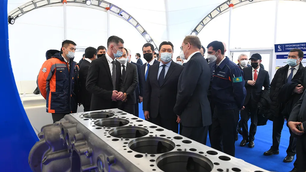 Капитал - Аскар Мамин посетил предприятия Костаная