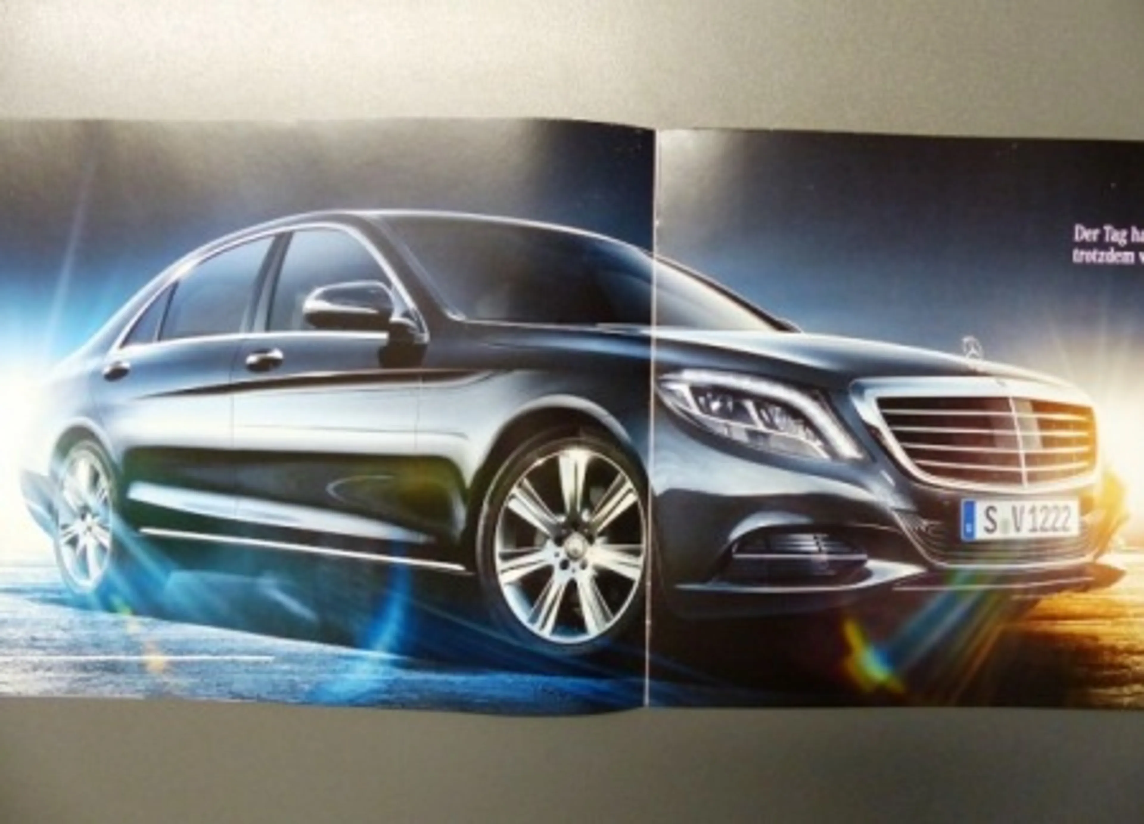Капитал - В Сеть просочились сканы брошюры с новым S-Class