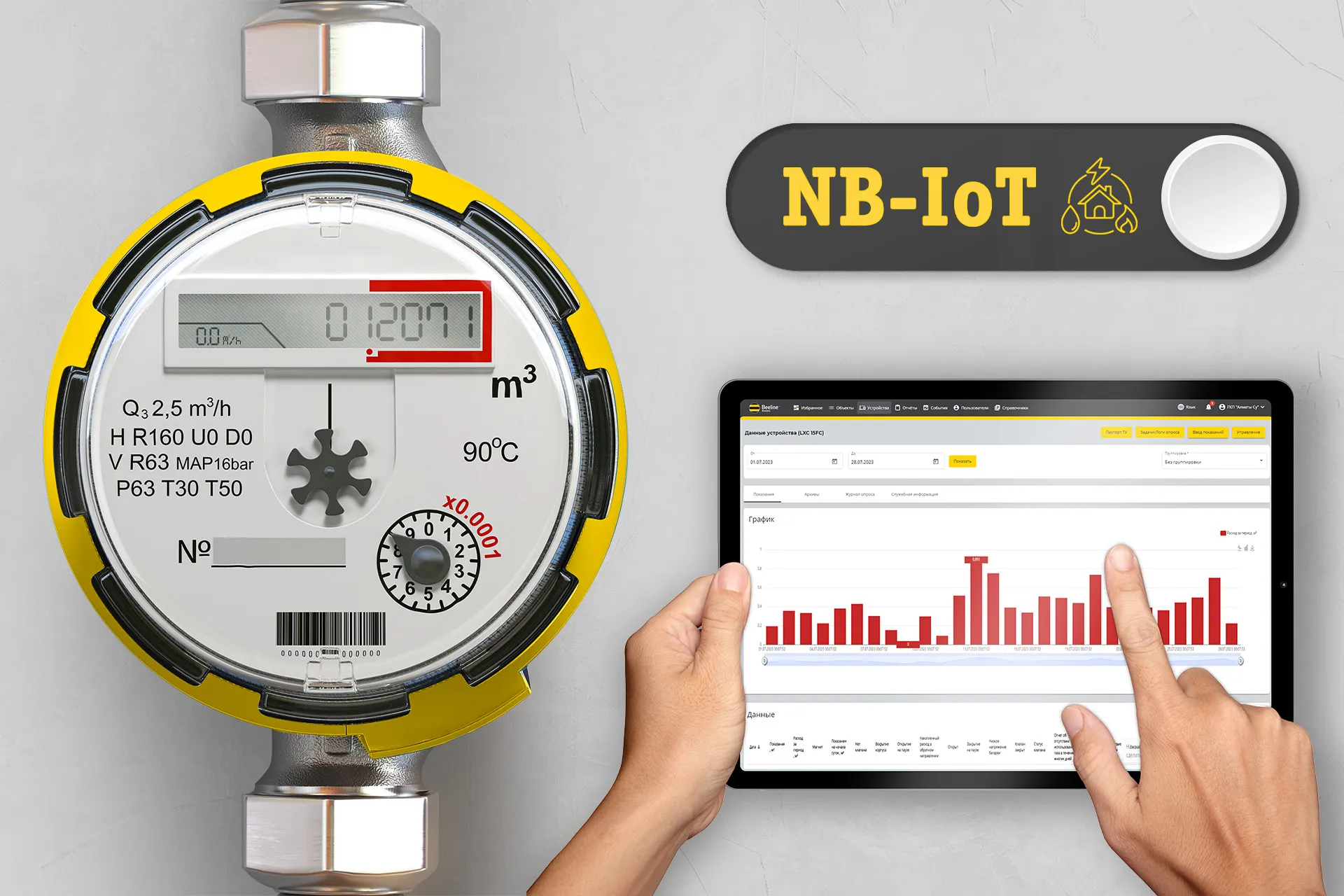 Капитал - Beeline и Алматы Су протестировали новую систему контроля воды