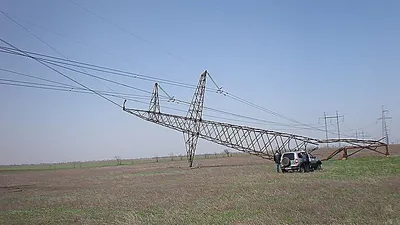 В Украине возбудили четыре уголовных дела из-за подрыва ЛЭП