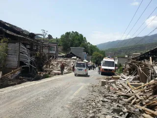 Капитал - Мощное землетрясение произошло в Китае