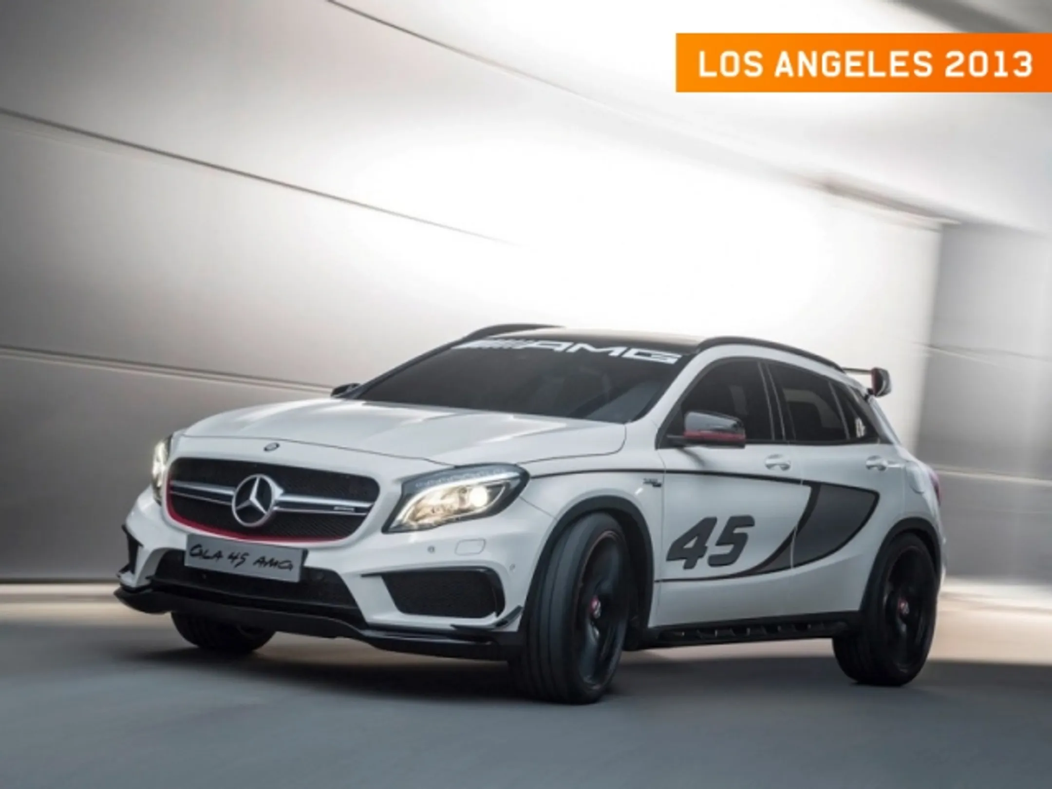 Концептуальный GLA 45 AMG - Image Kapital.kz