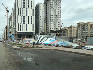 Капитал - Ураган в Астане: За медпомощью обратились 13 человек