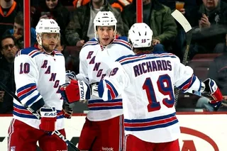 Капитал - «Нью-Йорк Рейнджерс» обыграли «Филадельфию Флайерз»