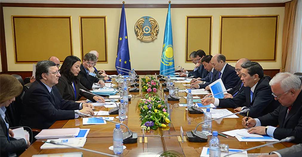 Капитал - Ахметов и Баррозу обсудили вступление РК в ВТО