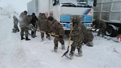 Аварийно-спасательные работы на дорогах республики