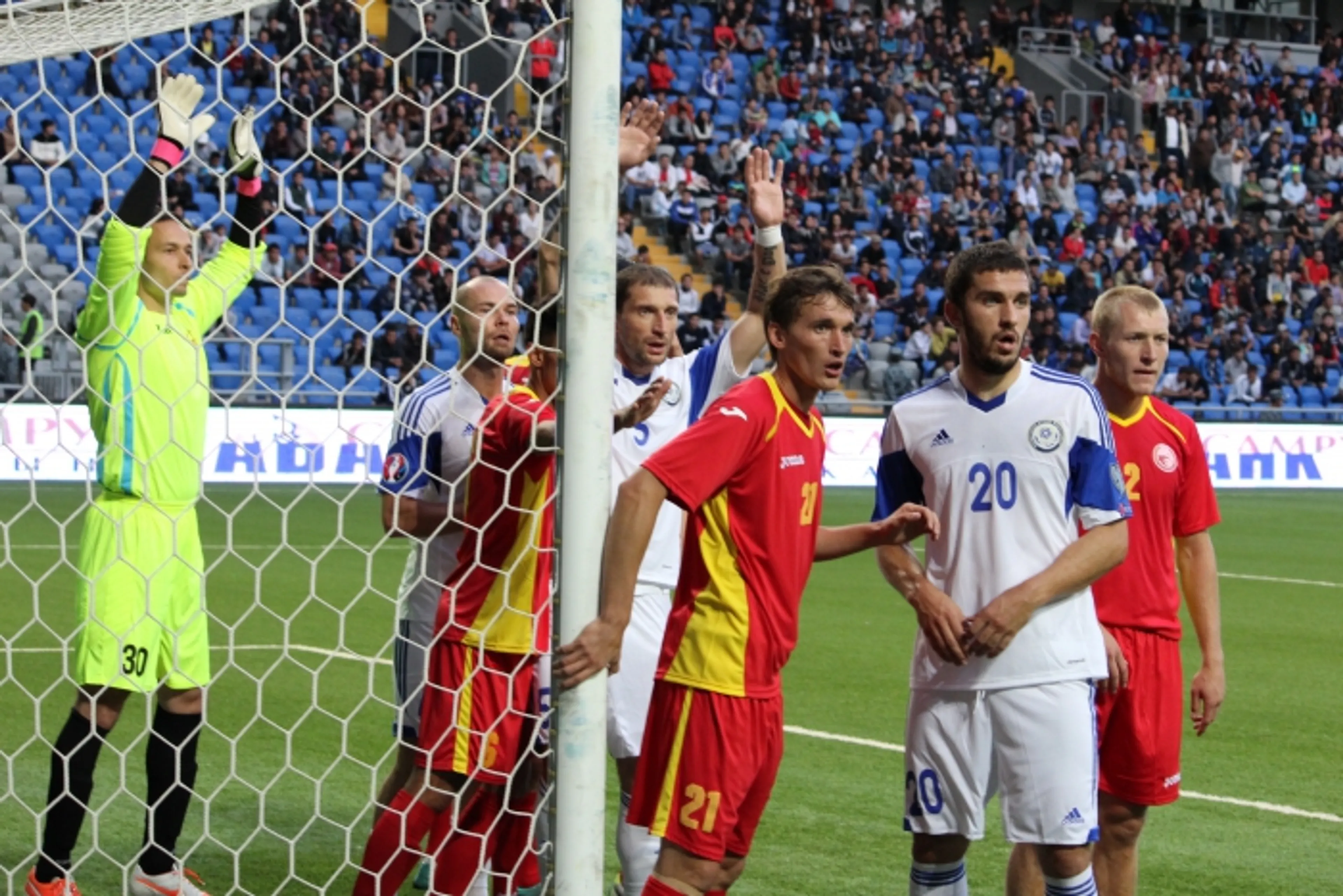 Капитал - Сборная Казахстана забила семь мячей в ворота команды Кыргызстана