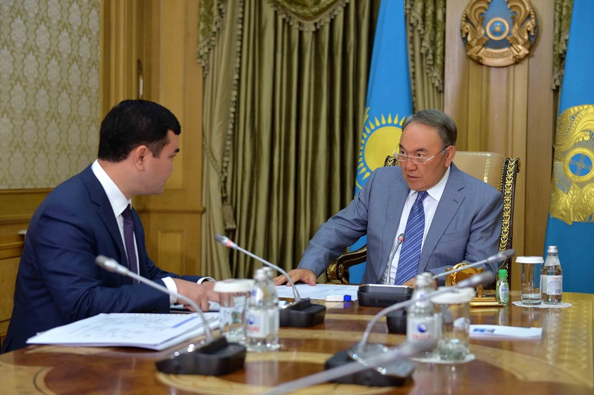 Капитал - Нурсултан Назарбаев встретился с главой МИР РК