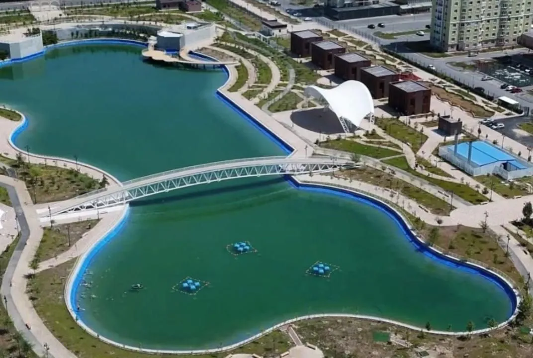 В Туркестане откроют парк с искусственным озером