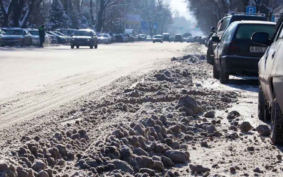 Капитал - Алматы вновь не готов к снегопаду