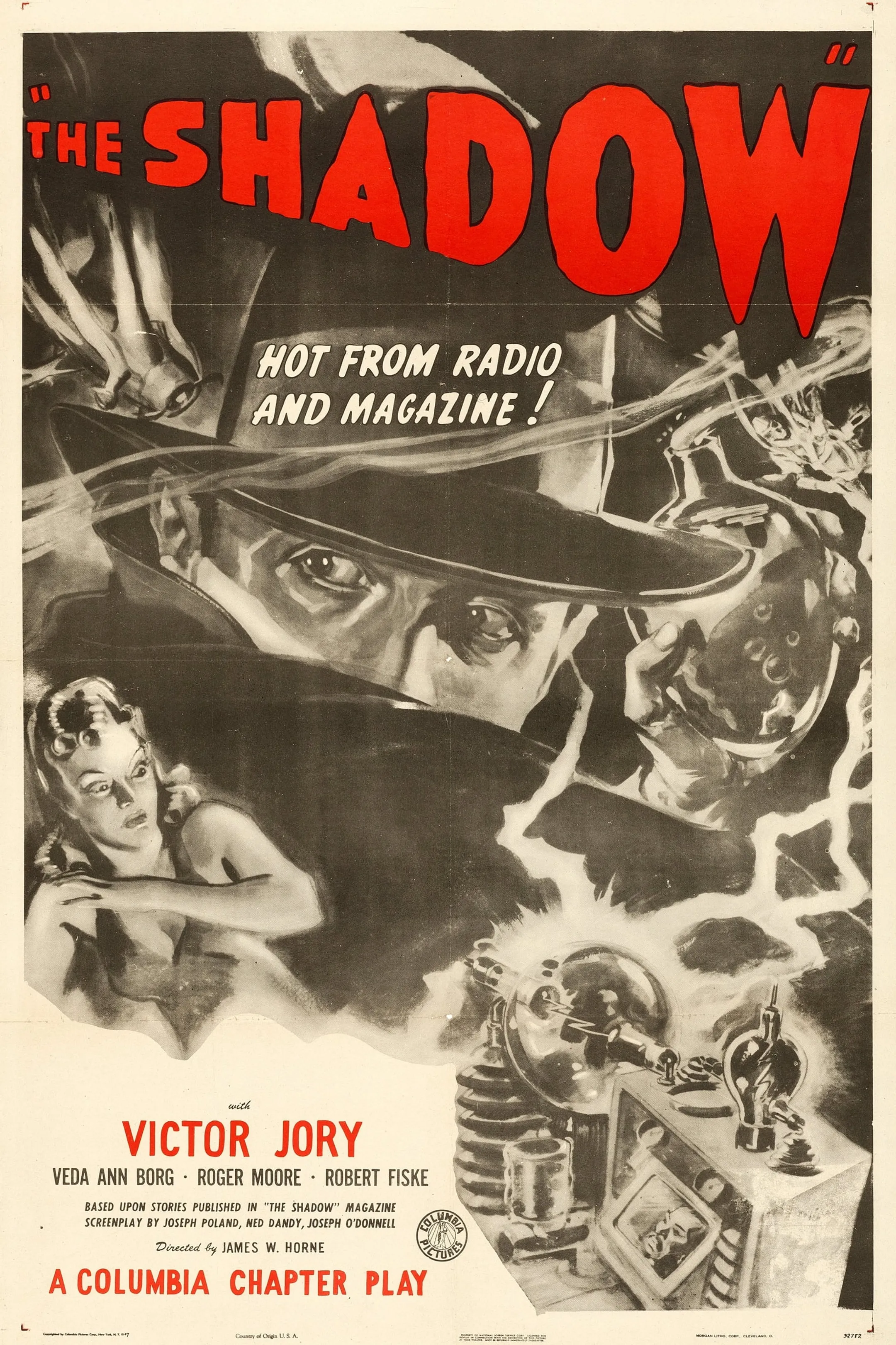 Первый сериал Columbia - «Тень», 1940 год.