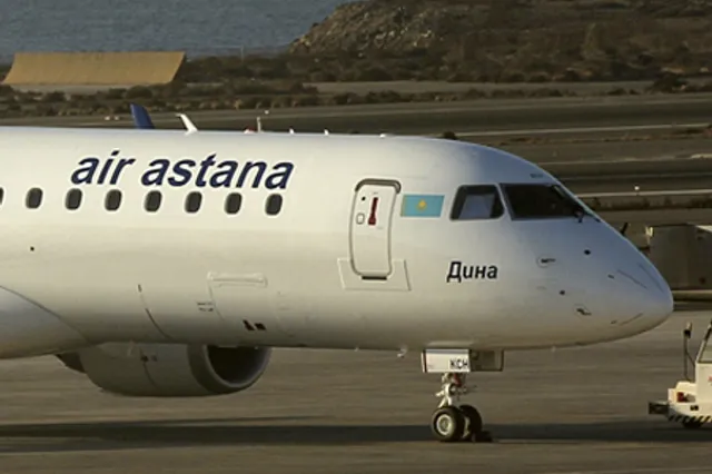 Эйр Астана приобрела новый авиалайнер Embraer 190