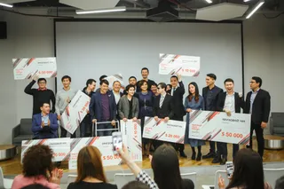 Капитал - Кенес Ракишев и Вячеслав Ким вручили $260 тысяч молодым бизнесменам