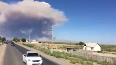 Взрыв в Арысе: Погиб один  человек