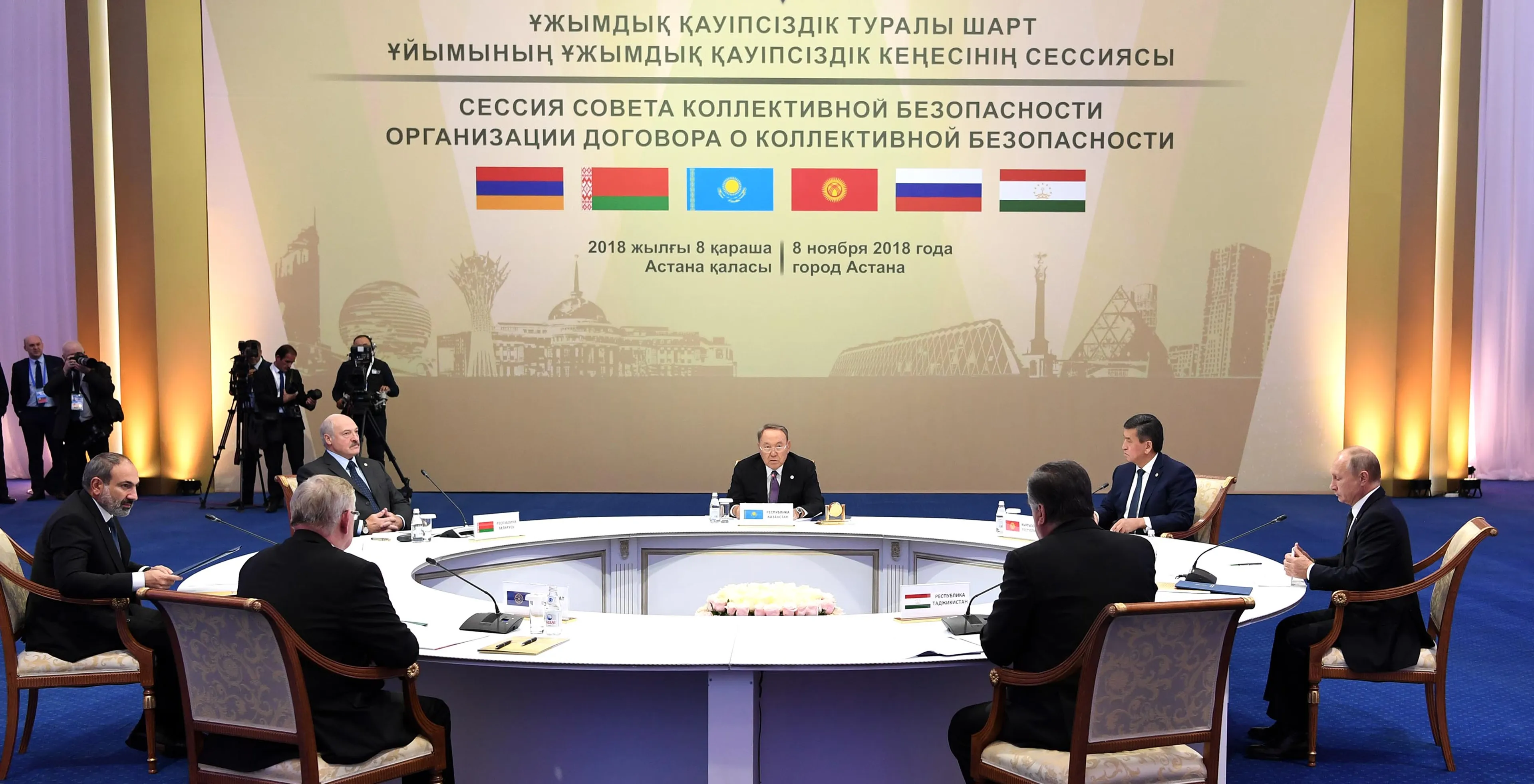 Капитал - Президенты государств — членов ОДКБ встретились в Астане