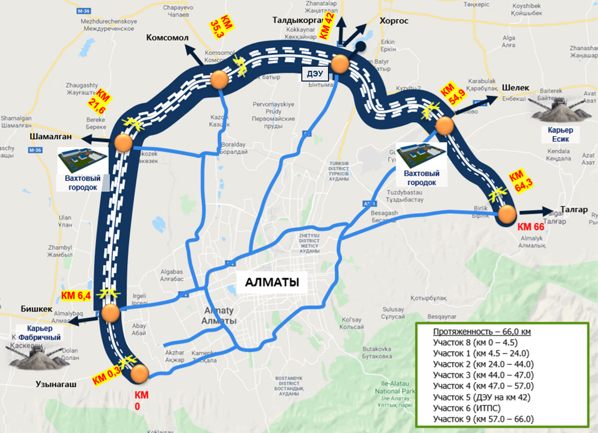 Когда завершится пробивка шести улиц к БАКАД в Алматы 2296603 - Kapital.kz 